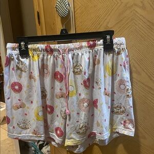 Royal standard doughnut pajama shirts size large